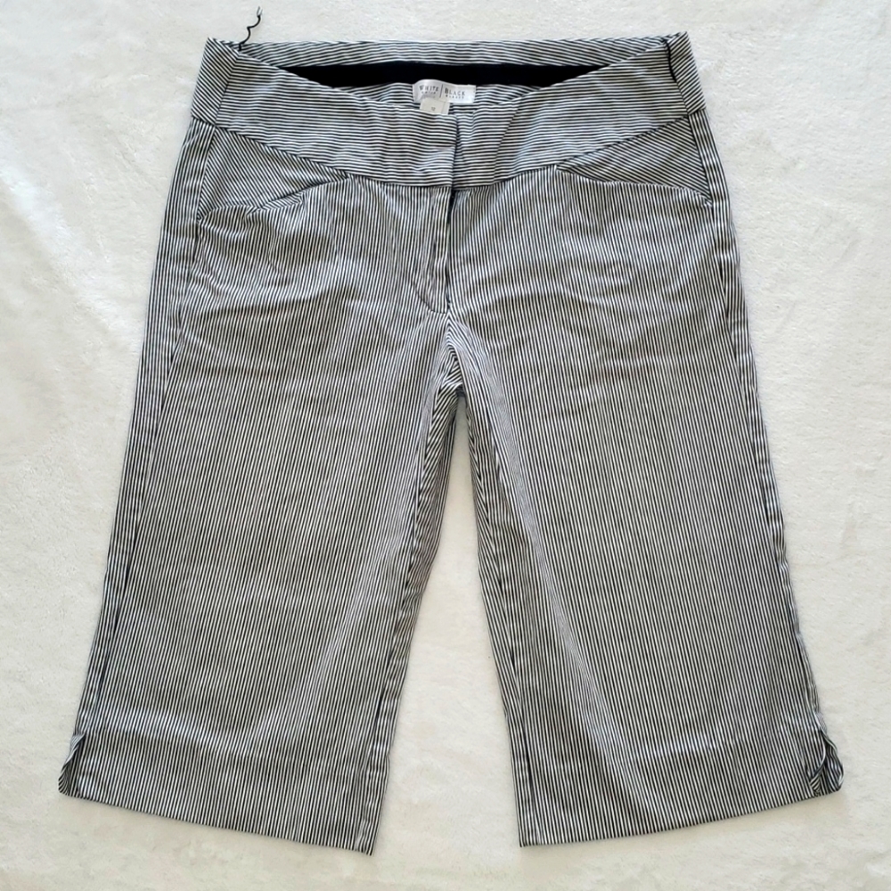 White House Black Market Striped Women's Bermudas